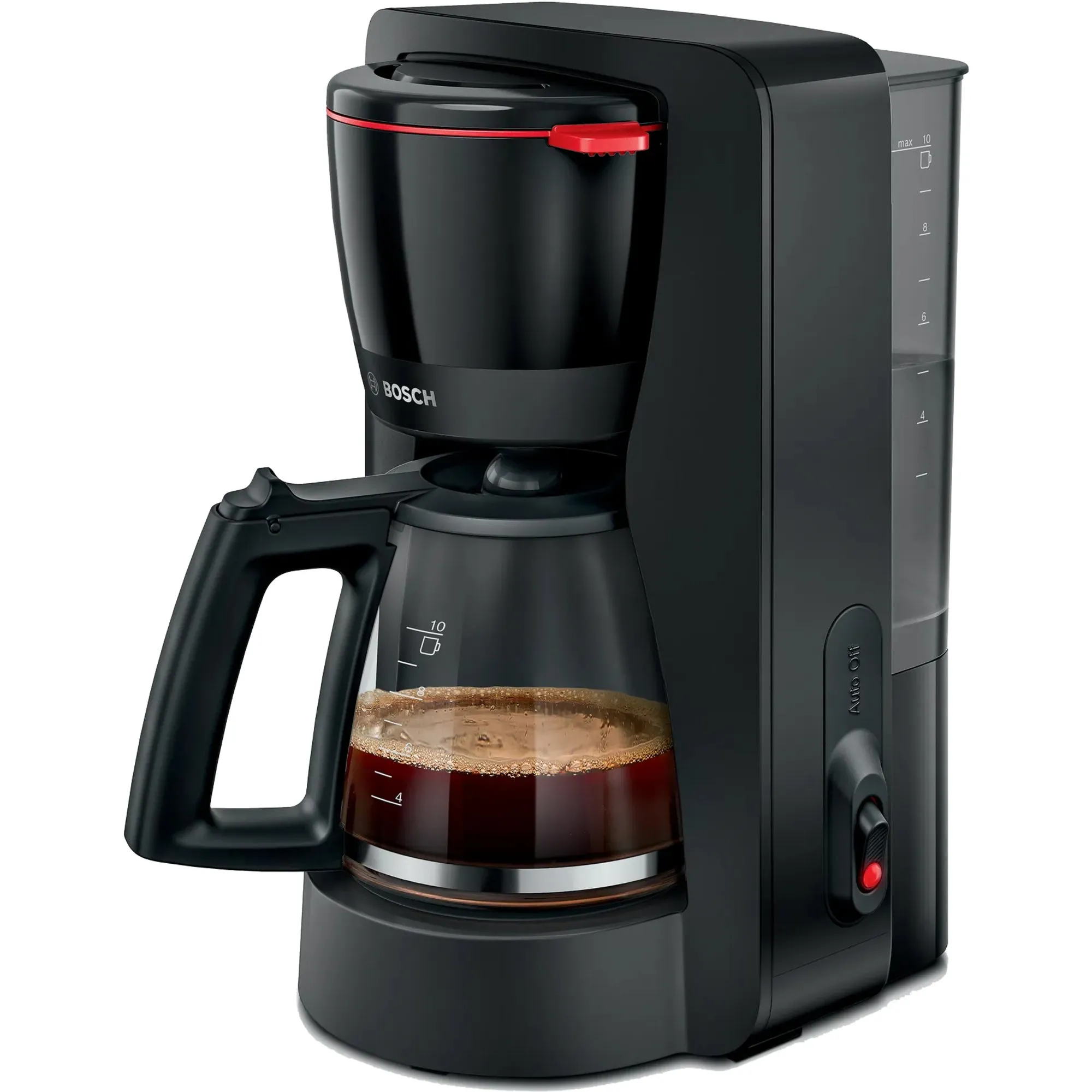 MyMoment Kaffemaskine med glaskande, sort, Kaffemaskiner hos HomeNordic
