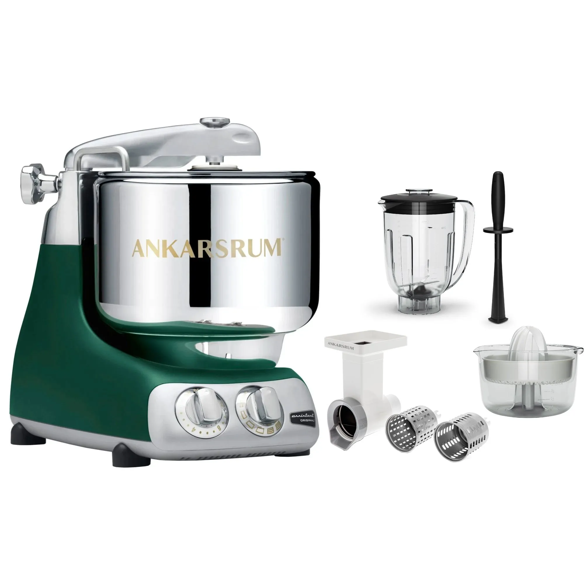 Ankarsrum Assistent Original AKM6230 Skyderosa + Go Green-pakke, produktbillede 3 af 14, Røremaskiner hos HomeNordic