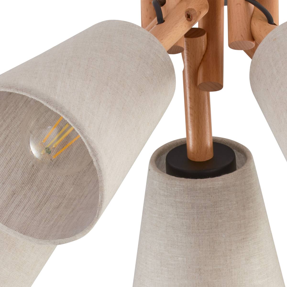 TK Vaio loftlampe, m. 5 skærme, produktbillede 4 af 6, Loftlamper hos HomeNordic