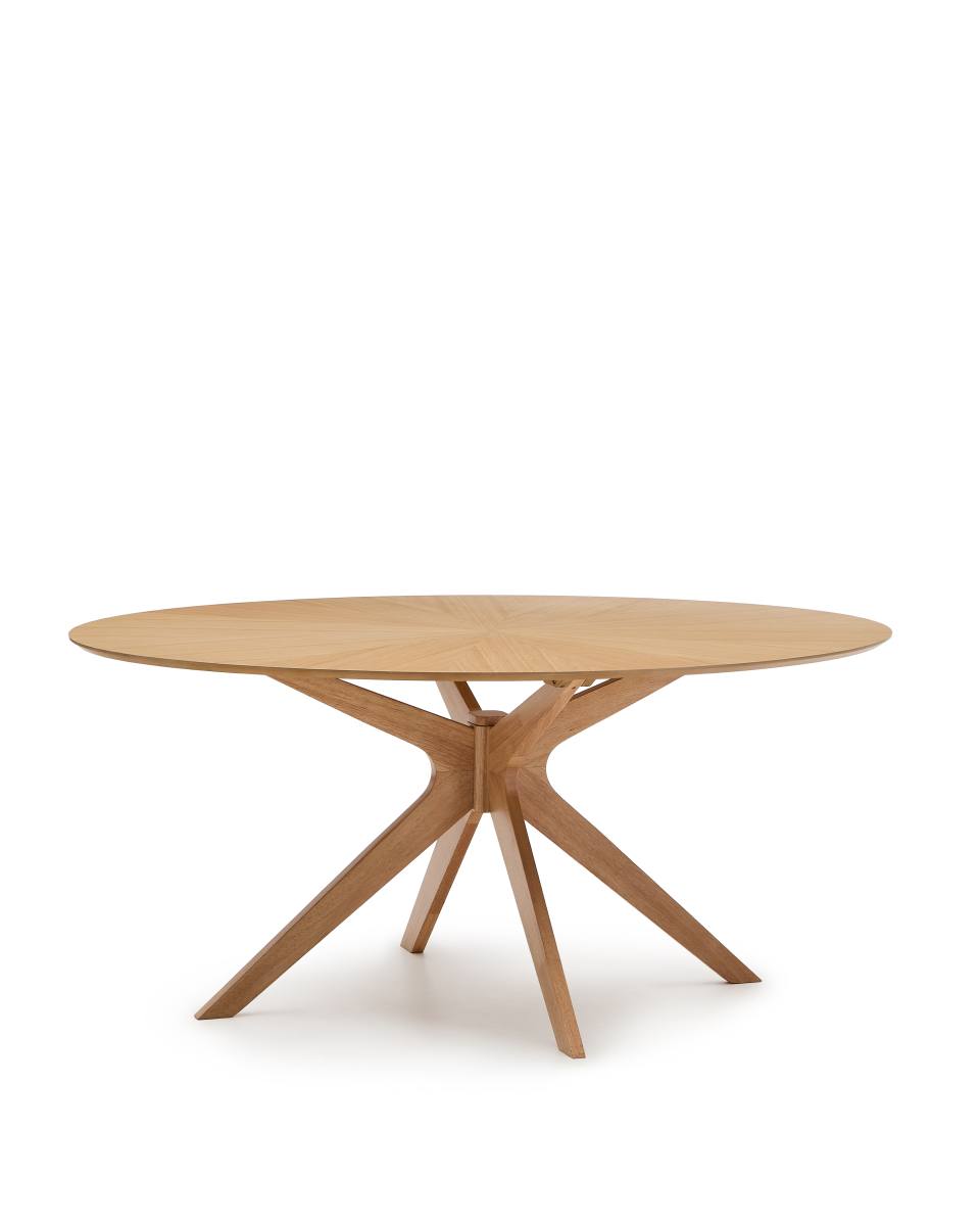 KAVE HOME Naanim spisebord, oval, produktbillede 3 af 9, Spiseborde hos HomeNordic