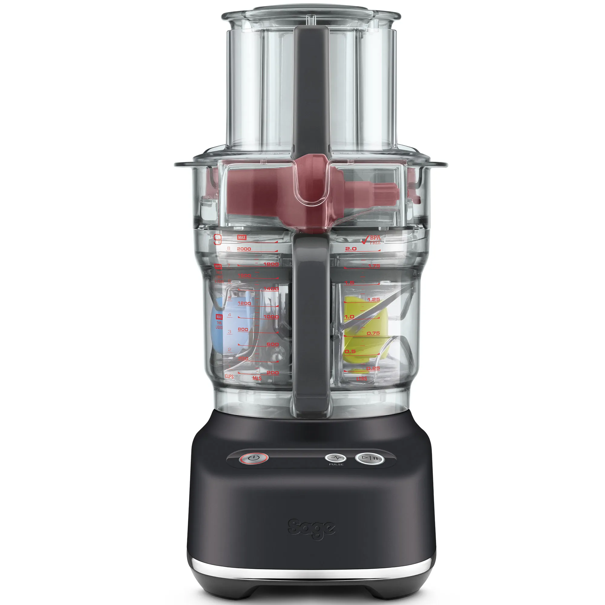 SFP638BTR Paradice 9 Foodprocessor, sort, produktbillede 2 af 4, Foodprocessorer hos HomeNordic