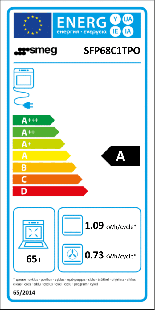 SMEG Indbygningsovn SFP68C1TPO, produktbillede 7 af 9, Ovne hos HomeNordic
