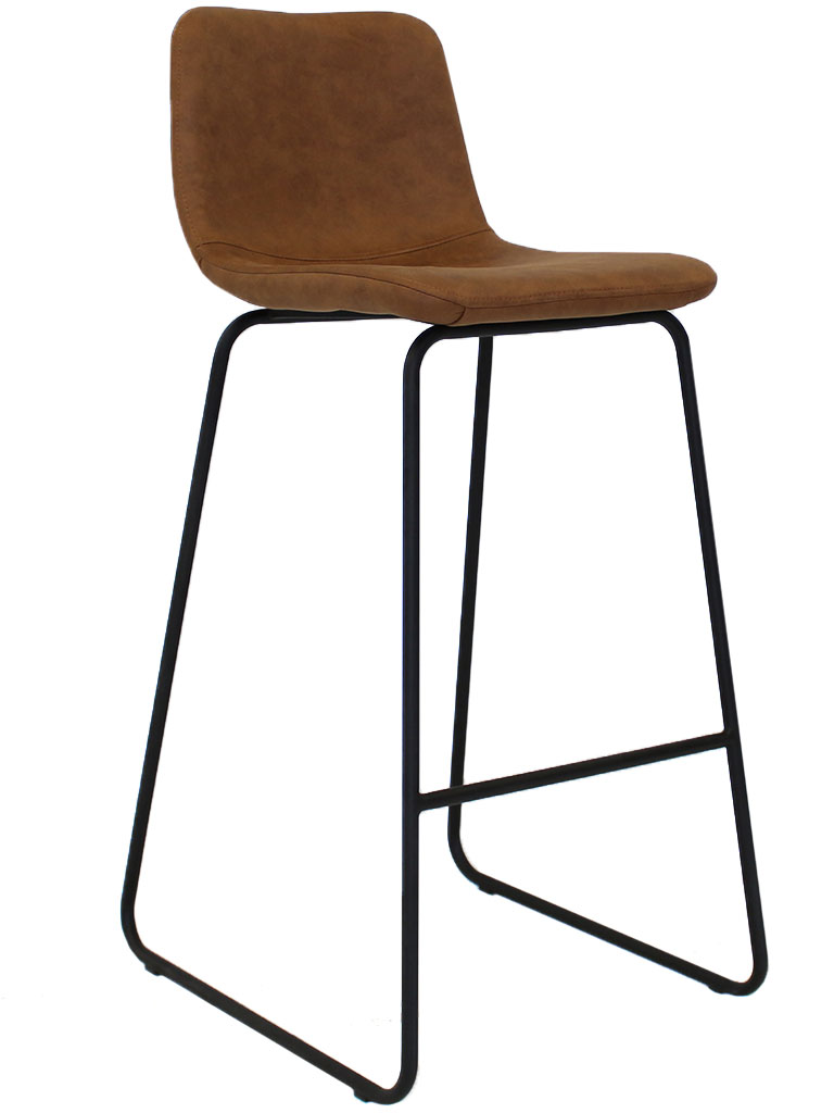 Byron barstol cognac, Barstole hos HomeNordic