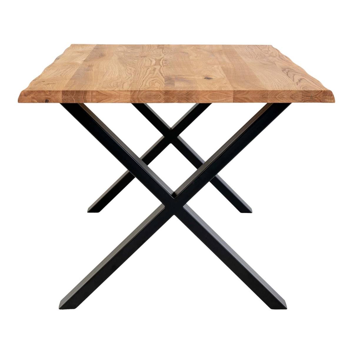 HOUSE NORDIC Toulon spisebord med bølget kant, produktbillede 5 af 7, Spiseborde hos HomeNordic
