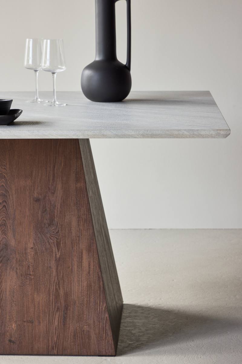 VENTURE DESIGN Cael spisebord, kvadratisk, produktbillede 17 af 19, Spiseborde hos HomeNordic