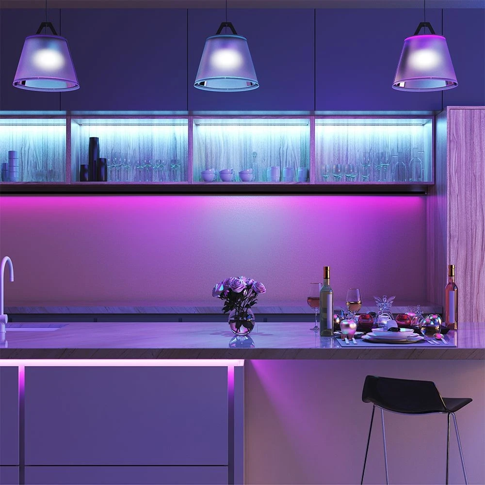 5m 7W/m RGB LED strip sæt, LED-strips hos HomeNordic