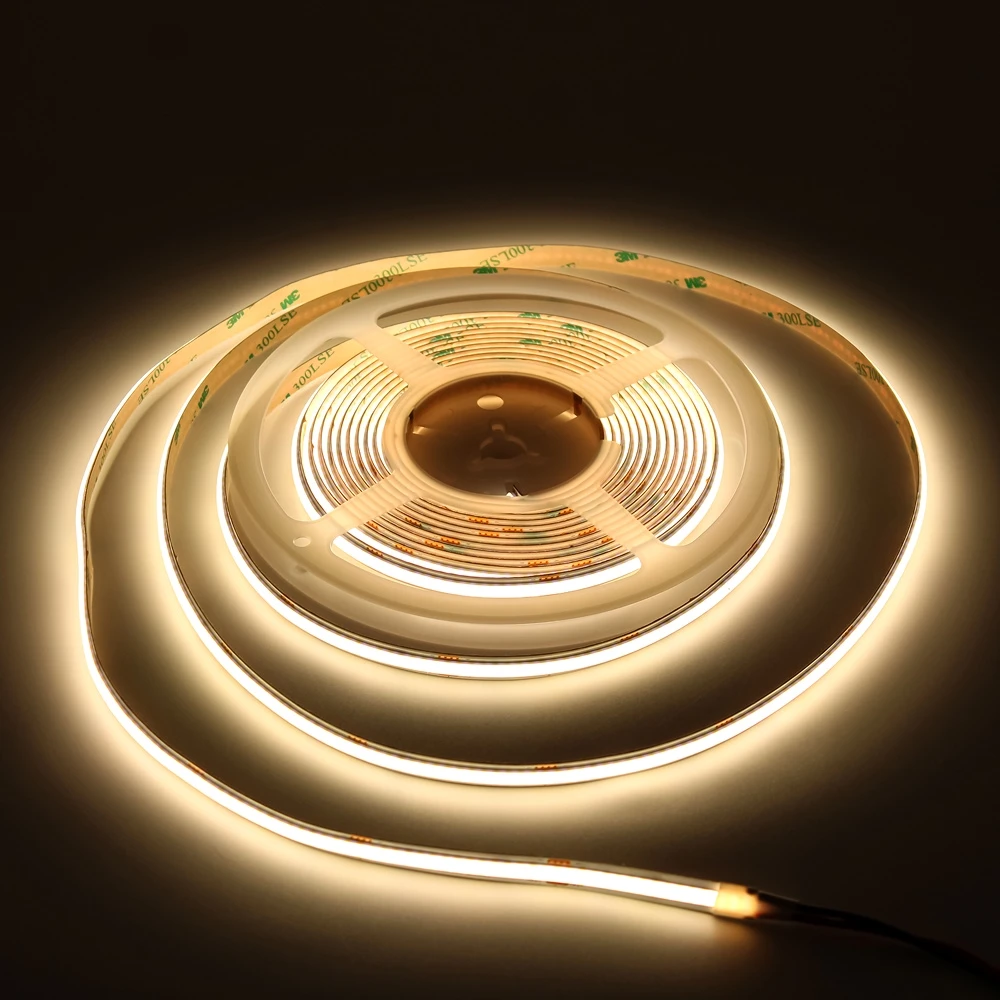 5m 6,5W/m Dot-free COB-LED strip RA95, LED-strips hos HomeNordic