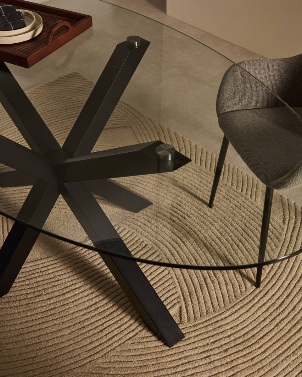 KAVE HOME Argo spisebord, oval, produktbillede 4 af 5, Spiseborde hos HomeNordic