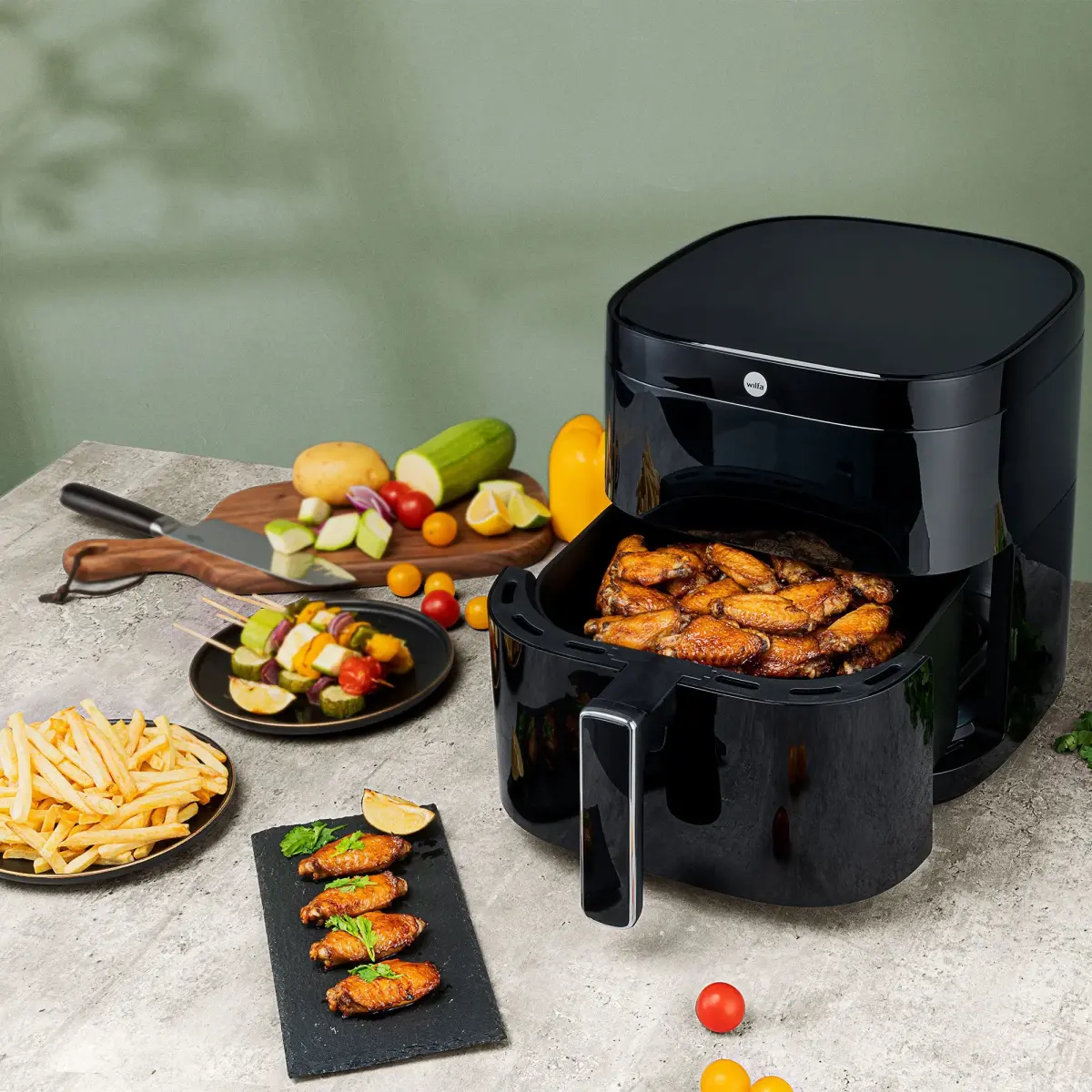 Daily AF-60B airfryer 6 liter, produktbillede 11 af 12, Airfryers hos HomeNordic