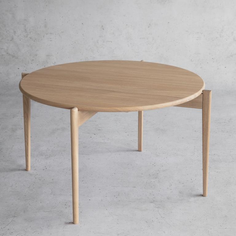 Swish, Rundt sofabord i massiv eg og fem forskellige finish. Ø 88 cm x, produktbillede 9 af 24, Nordisk design hos HomeNordic