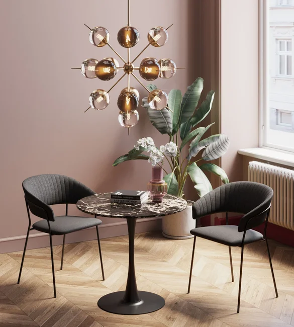KARE DESIGN Schickeria spisebord, rund, produktbillede 9 af 11, Spiseborde hos HomeNordic