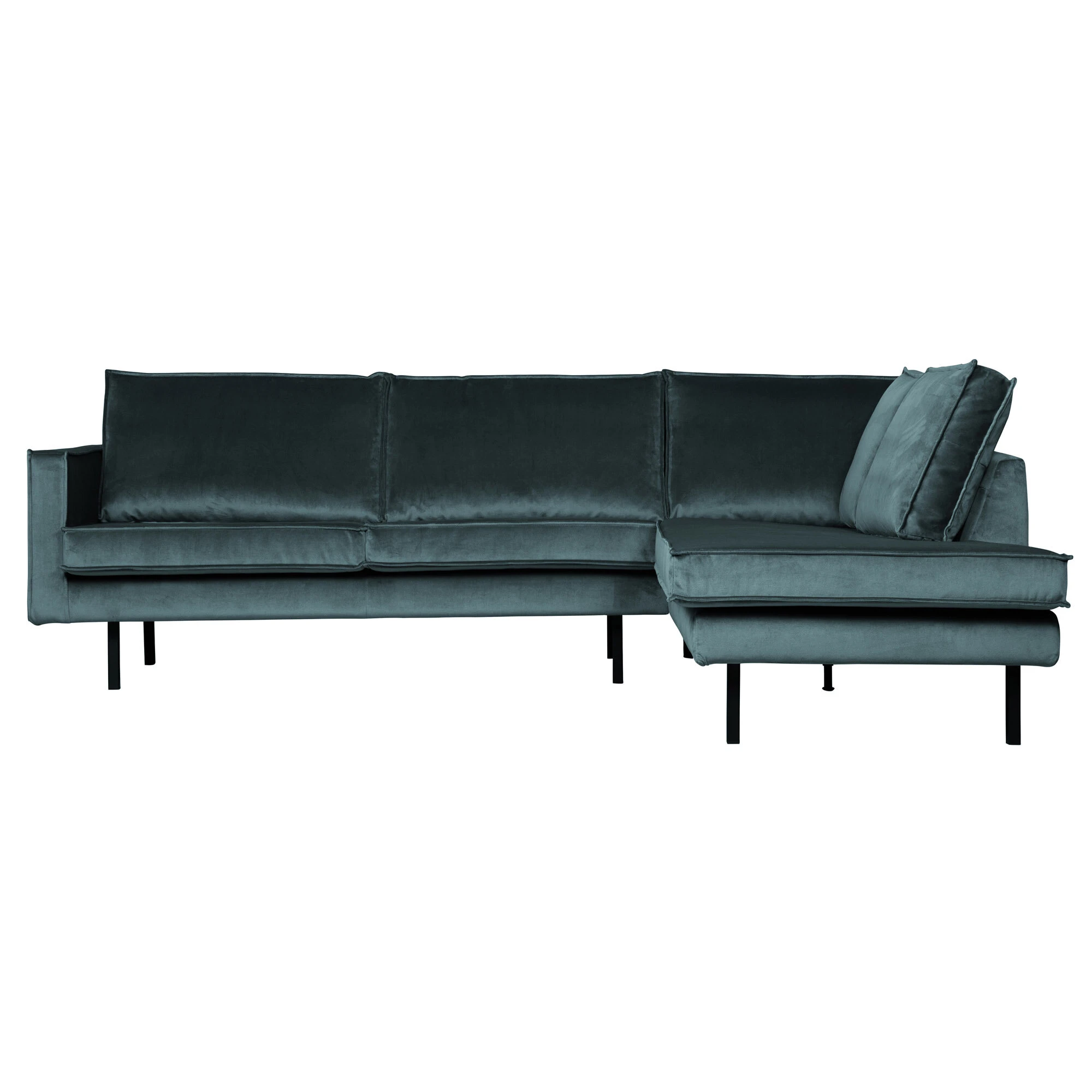 Rodeo Hjørnesofa Højrevendt Velour, Sofaer hos HomeNordic