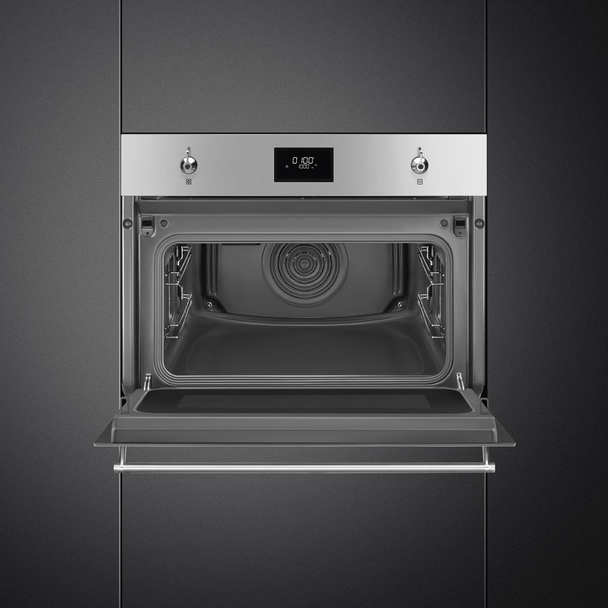 SMEG Kombiovn SO4301M1X, produktbillede 4 af 7, Ovne hos HomeNordic