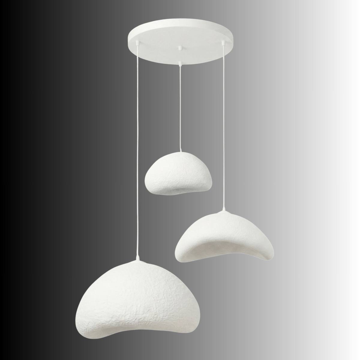 NORDVÄRK Luna-Set-T-Nua loftlampe, produktbillede 3 af 6, Loftlamper hos HomeNordic