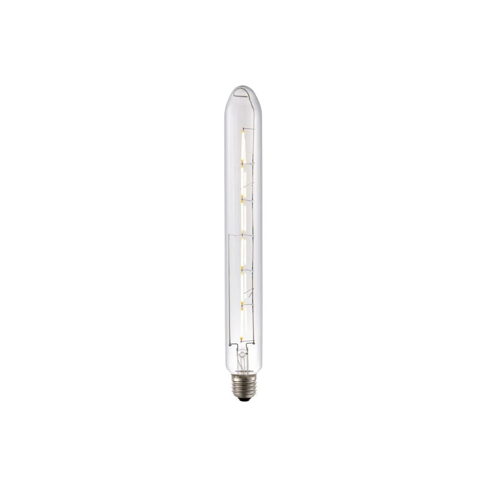 E27 5W dæmpbar LED filamentpære, Glas hos HomeNordic