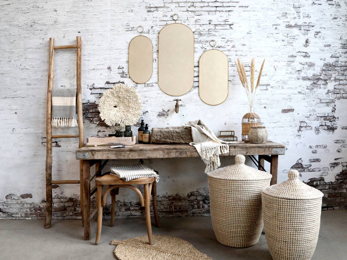 CHIC ANTIQUE GRIMAUD GL.TRÆBORD NATUR, produktbillede 4 af 6, Spiseborde hos HomeNordic
