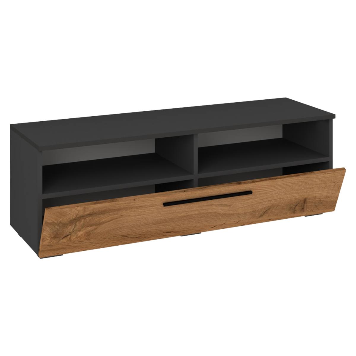 VCM NORDIC Arila XL TV-bord, m. 1 låge og 4 rum, TV-borde hos HomeNordic