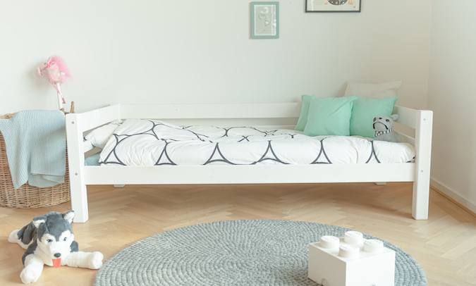 Basis seng 90 x 200 cm, hvid, 25 års garanti, Scanliving Premium, Senge hos HomeNordic