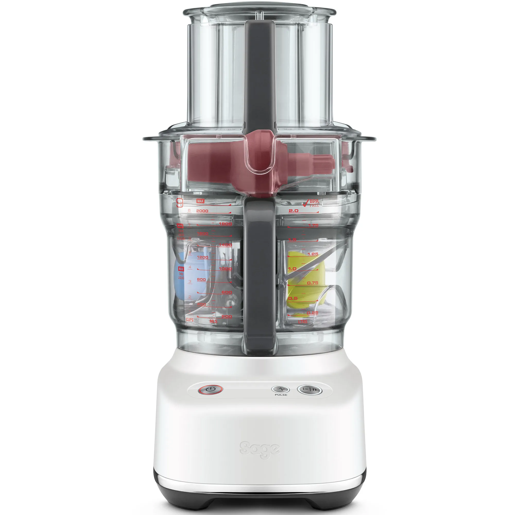 SFP638SST Foodprocessor, hvid, produktbillede 2 af 4, Foodprocessorer hos HomeNordic