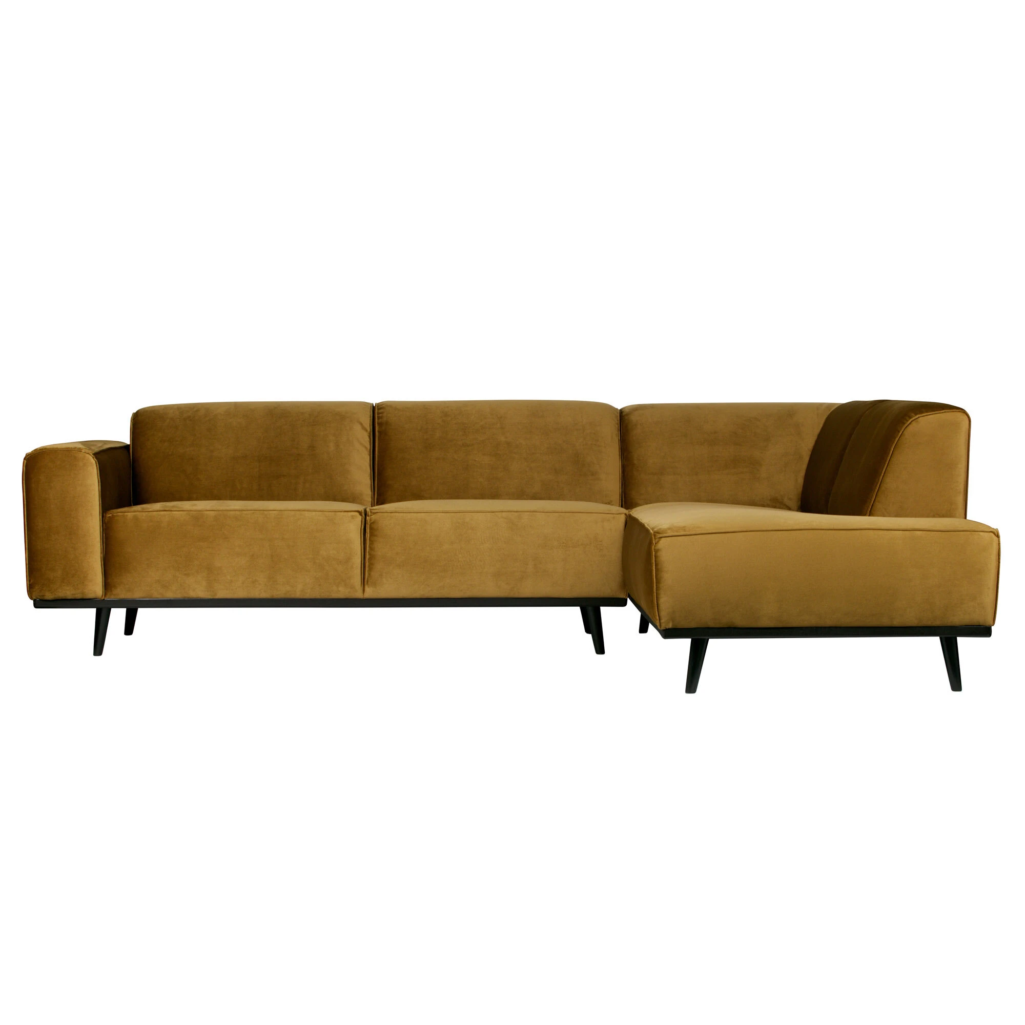 Statement Hjørnesofa Højrevendt Velour, Sofaer hos HomeNordic