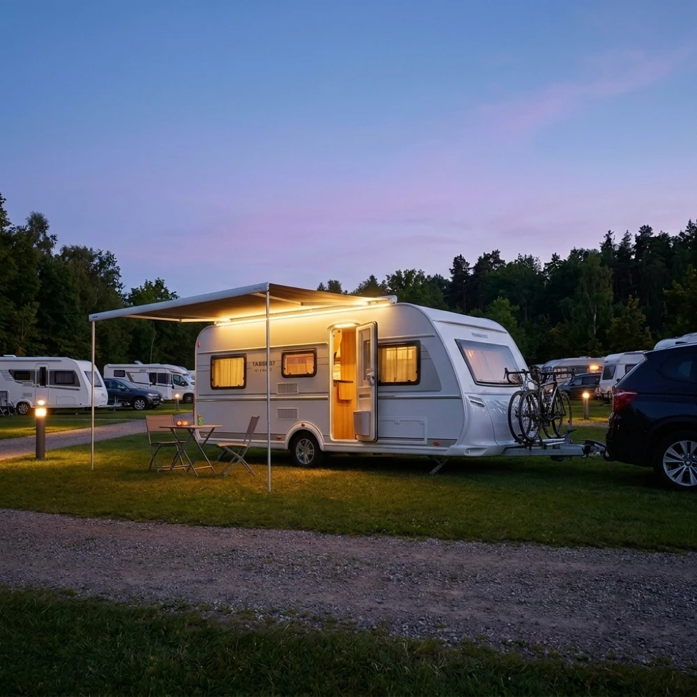 6m lysbånd Til campingvogn, autocamper, markise, fortelt, Andre varer hos HomeNordic