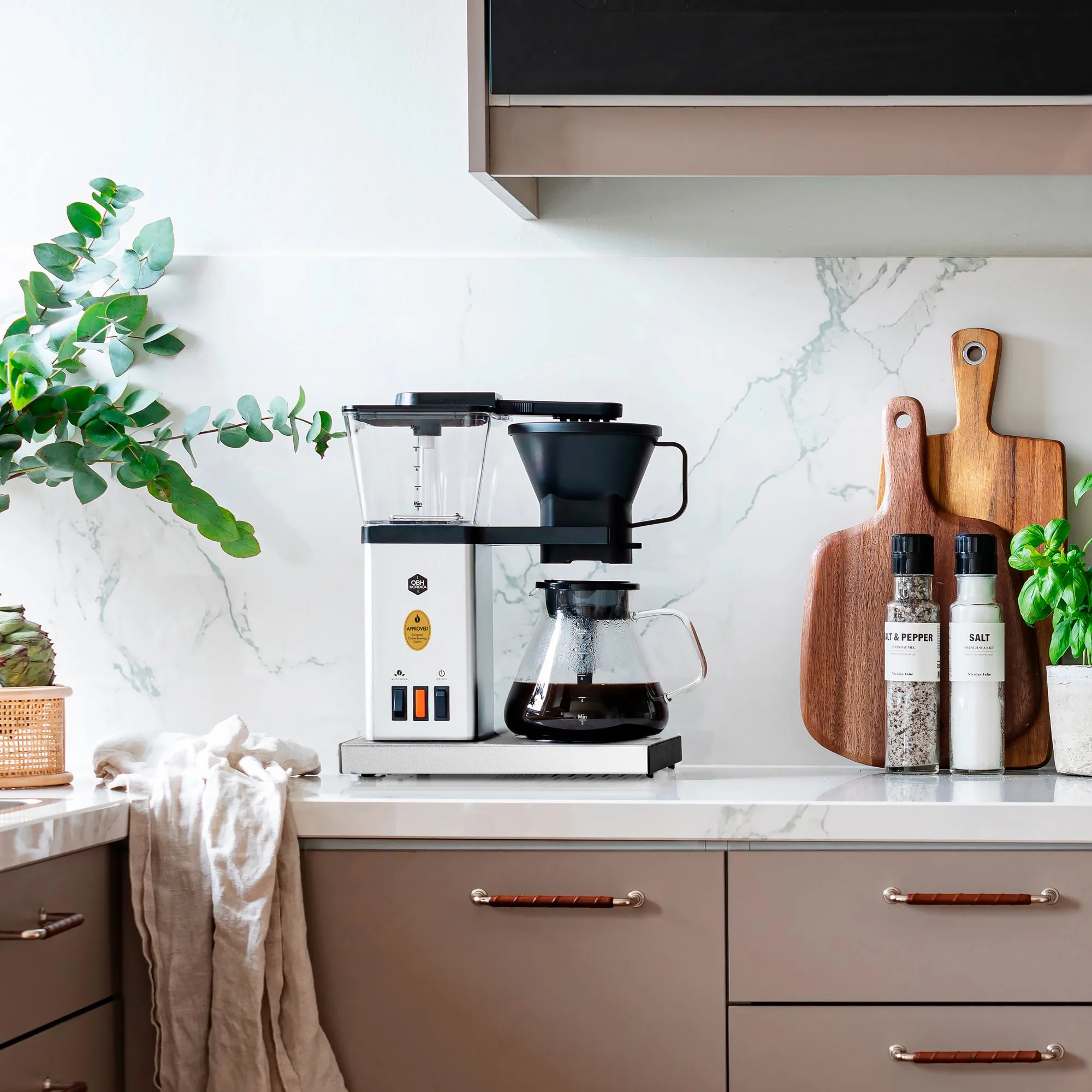 Blooming Prime Coffee Maker, 1,25 liter, produktbillede 9 af 9, Kaffemaskiner hos HomeNordic