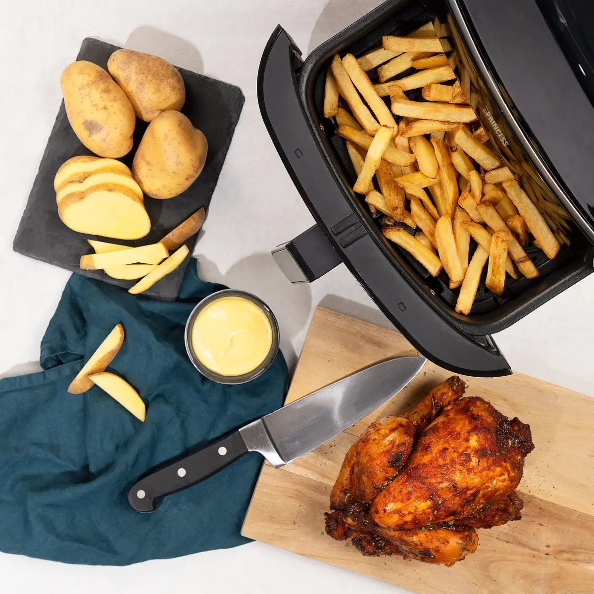 Steam airfryer 6,5 liter, produktbillede 9 af 13, Airfryers hos HomeNordic