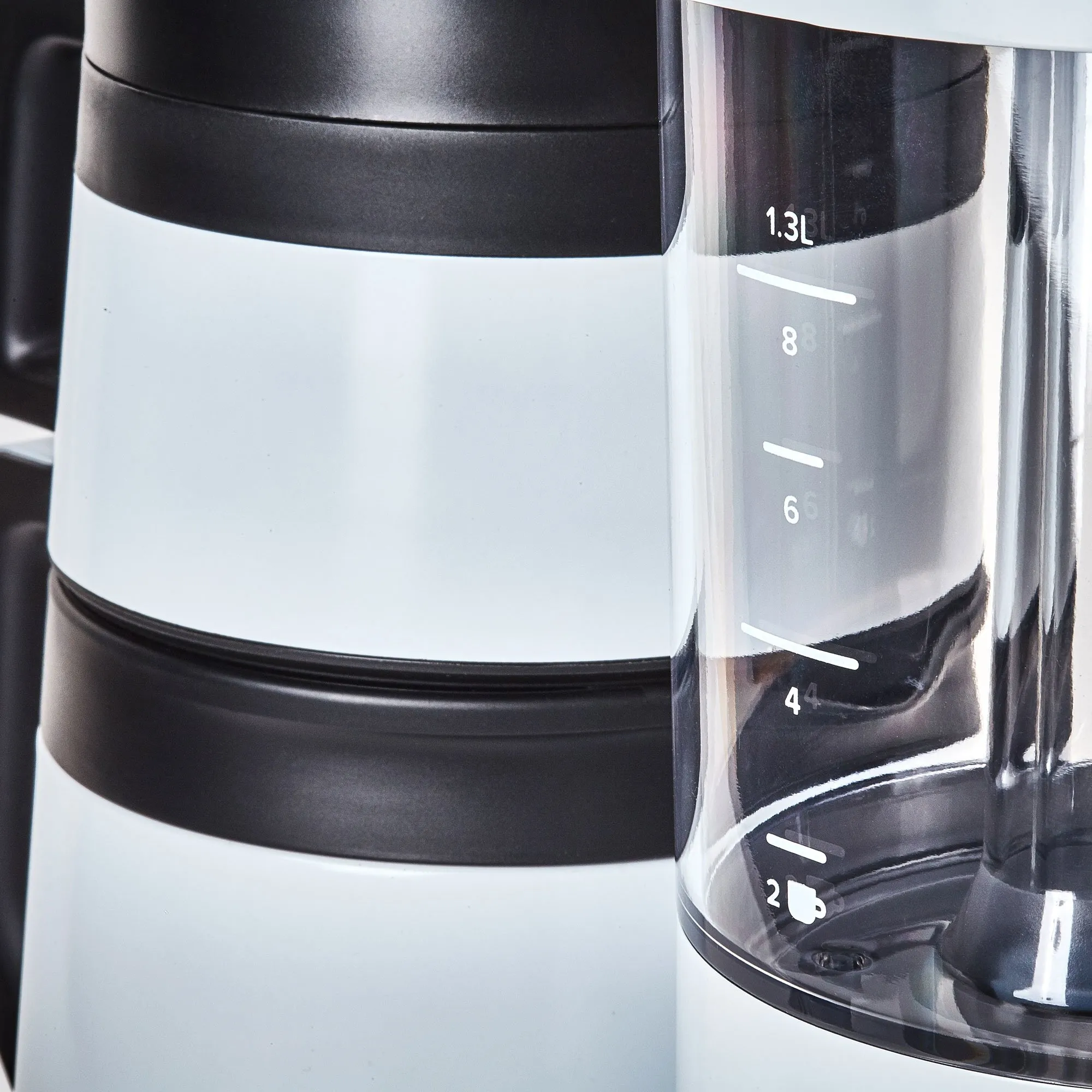 Six kaffemaskine 1,25 liter, hvid, produktbillede 5 af 12, Kaffemaskiner hos HomeNordic