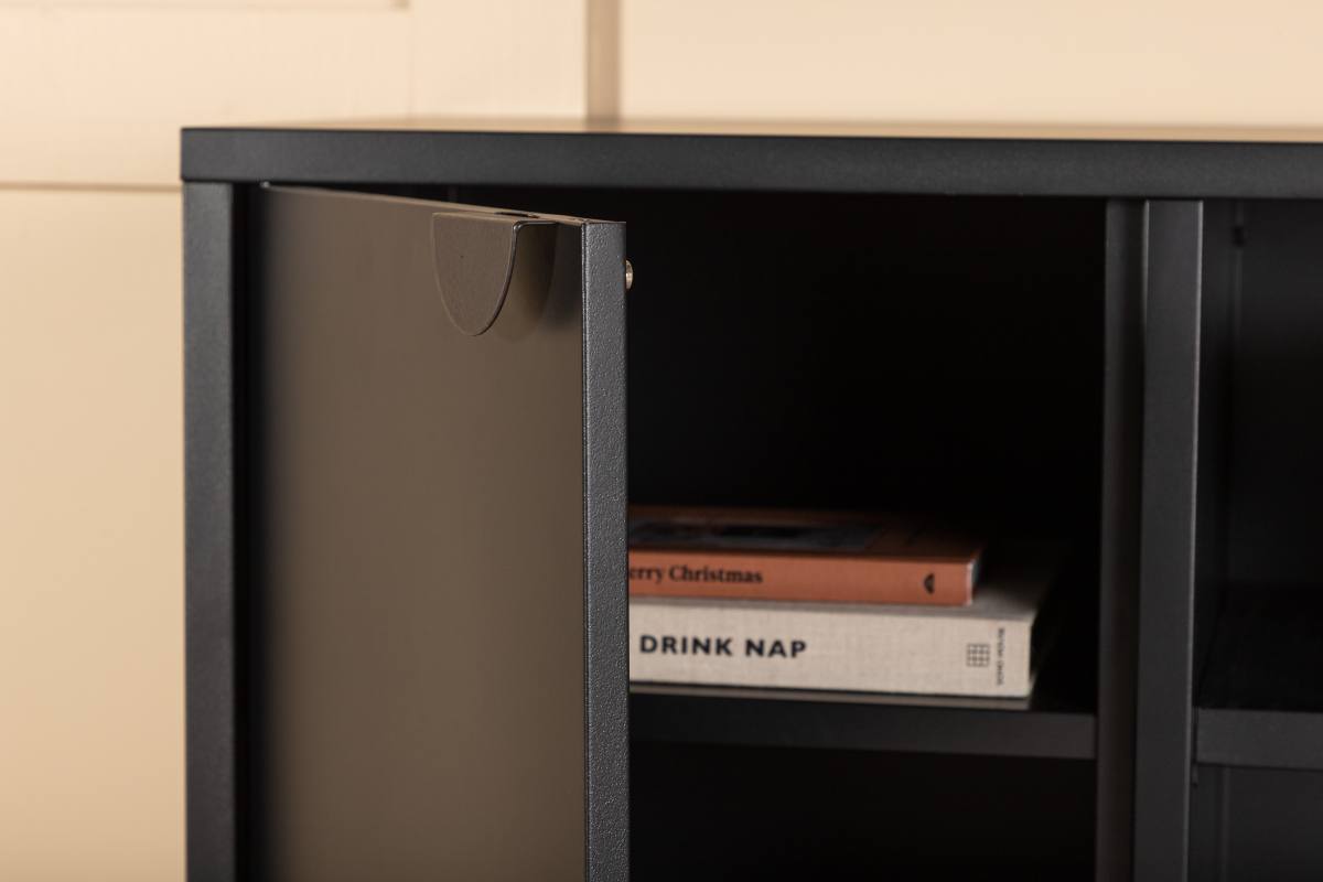 VENTURE DESIGN Piring TV-bord, m. 2 låger og 3 hylder, produktbillede 13 af 18, TV-borde hos HomeNordic