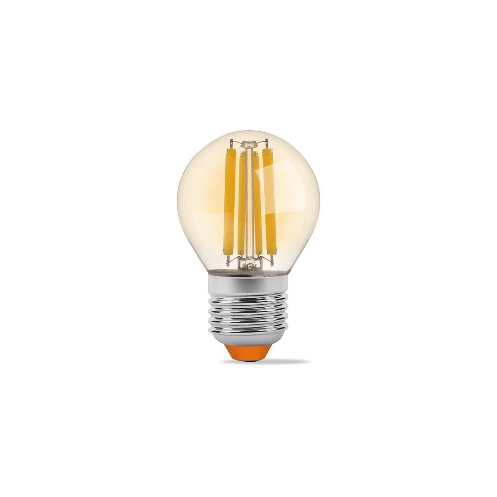 E27 6W LED filament kronepære, Glas hos HomeNordic