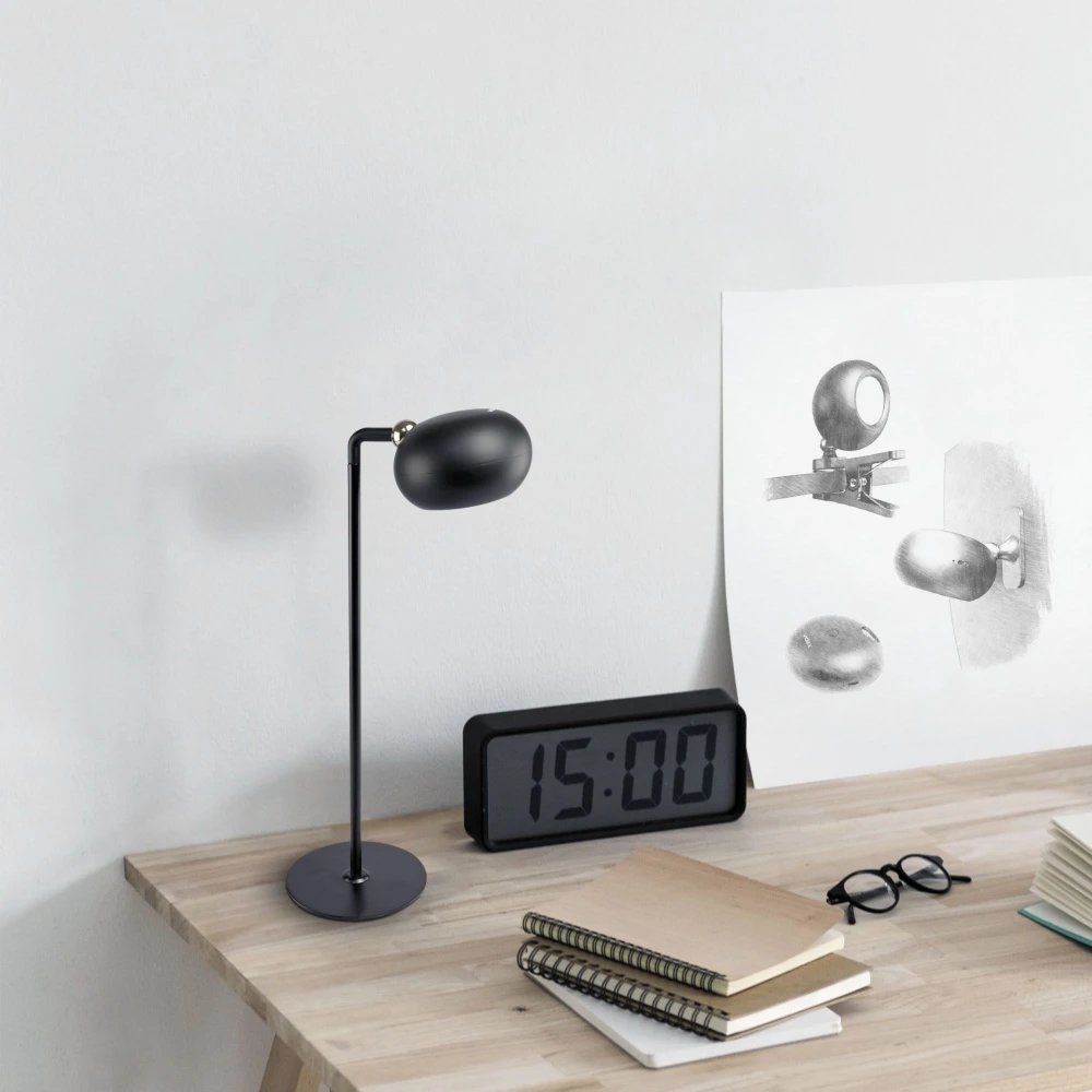 3W LED bordlampe, sort, Bordlamper hos HomeNordic