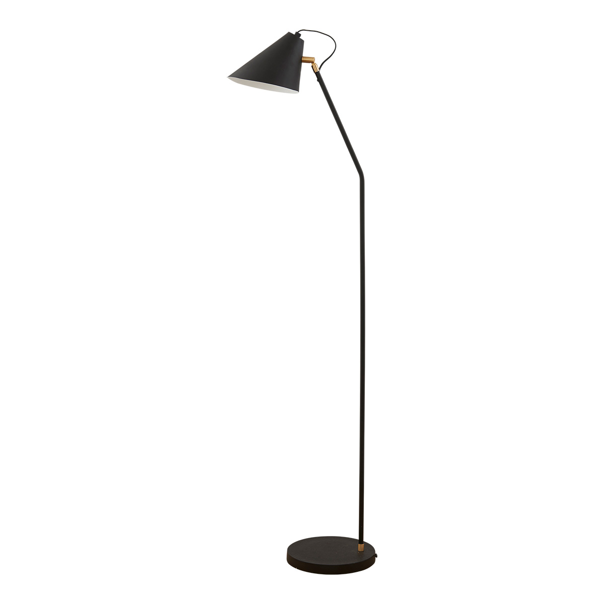 HOUSE DOCTOR GULVLAMPE CLUB SORT/HVID, Gulvlamper hos HomeNordic