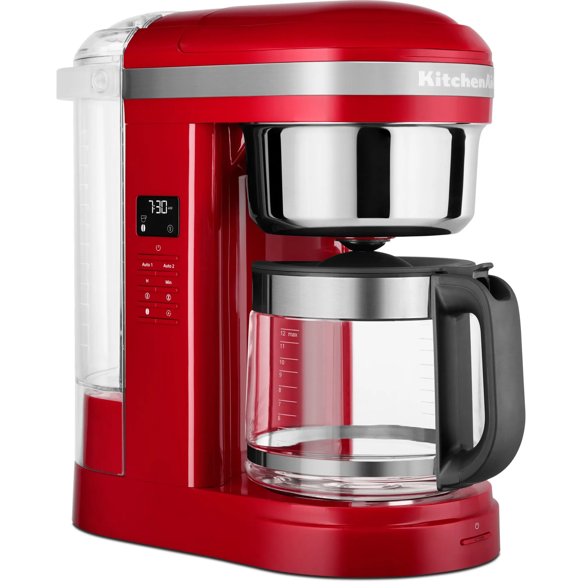5KCM1209EER kaffemaskine, Empire Red, Kaffemaskiner hos HomeNordic