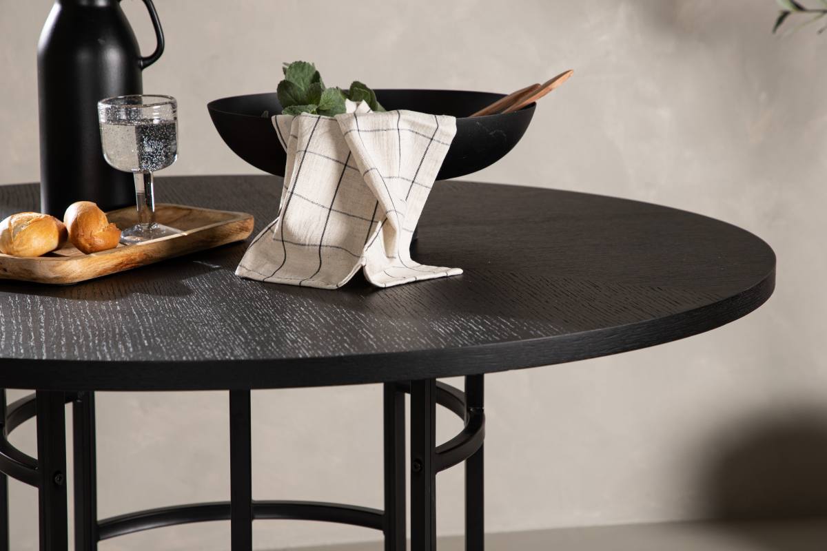 VENTURE DESIGN Copenhagen spisebord, rund, produktbillede 6 af 8, Spiseborde hos HomeNordic
