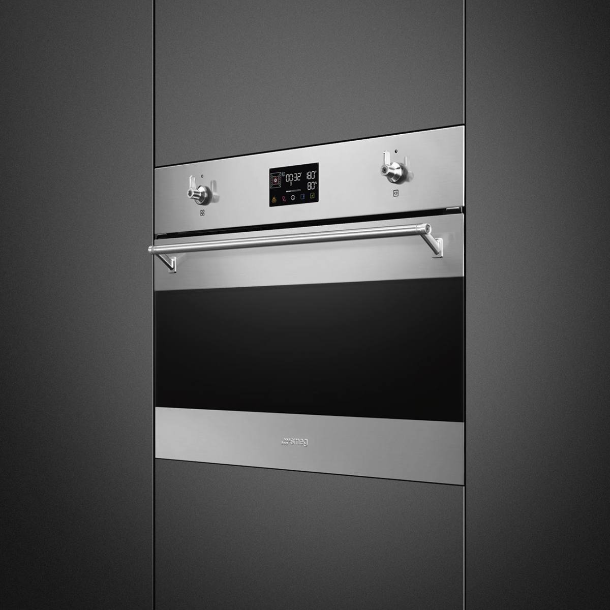 SMEG Kombiovn SO4302S3X, produktbillede 2 af 12, Ovne hos HomeNordic