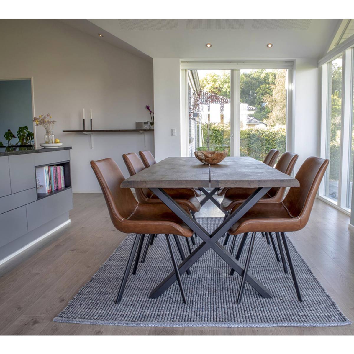 HOUSE NORDIC rektangulær Toulon spisebord, produktbillede 4 af 6, Spiseborde hos HomeNordic