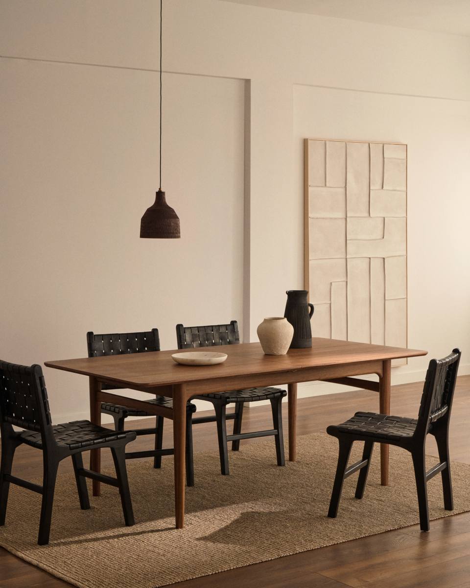 KAVE HOME Elan spisebord, m. butterflybordplade, produktbillede 6 af 6, Spiseborde hos HomeNordic