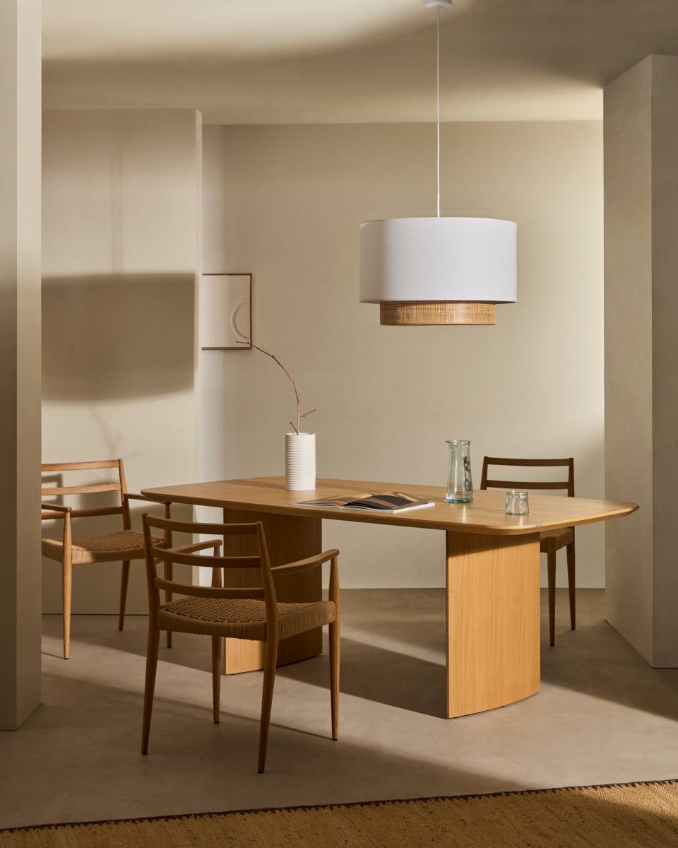 KAVE HOME Litto spisebord, rektangulær, produktbillede 2 af 2, Spiseborde hos HomeNordic