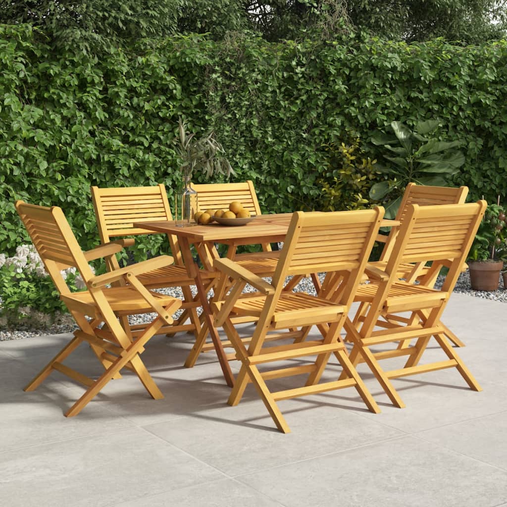 Havestole 55x62x90 Cm Foldbare Massivt Teaktræ, produktbillede 13 af 15, Havestole i teaktræ hos HomeNordic