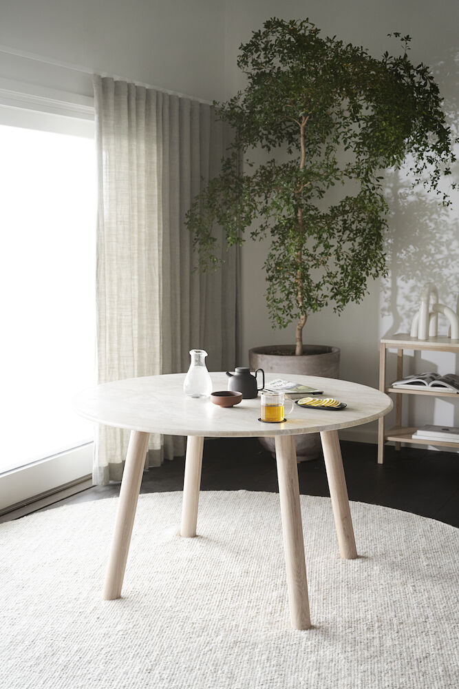 ROWICO Taransay spisebord, rund, produktbillede 6 af 7, Spiseborde hos HomeNordic