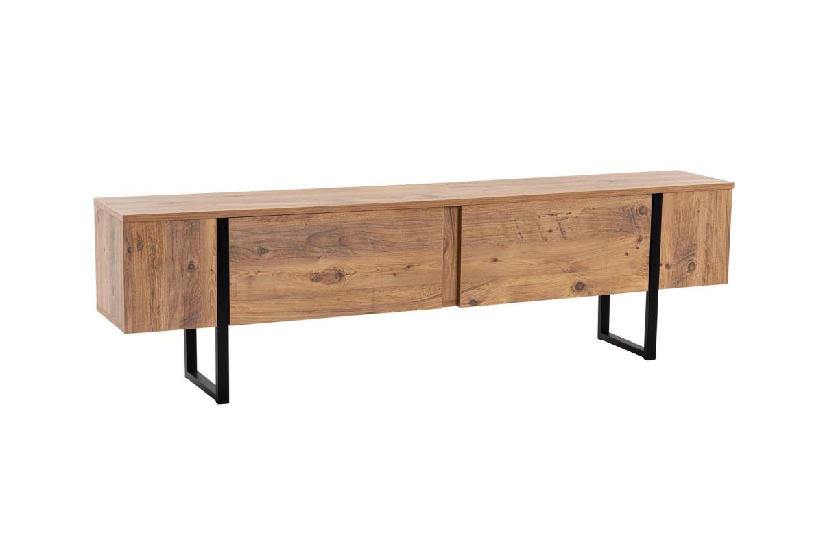 NORDVÄRK Serenity TV-bord, m. 2 låger, produktbillede 7 af 11, TV-borde hos HomeNordic