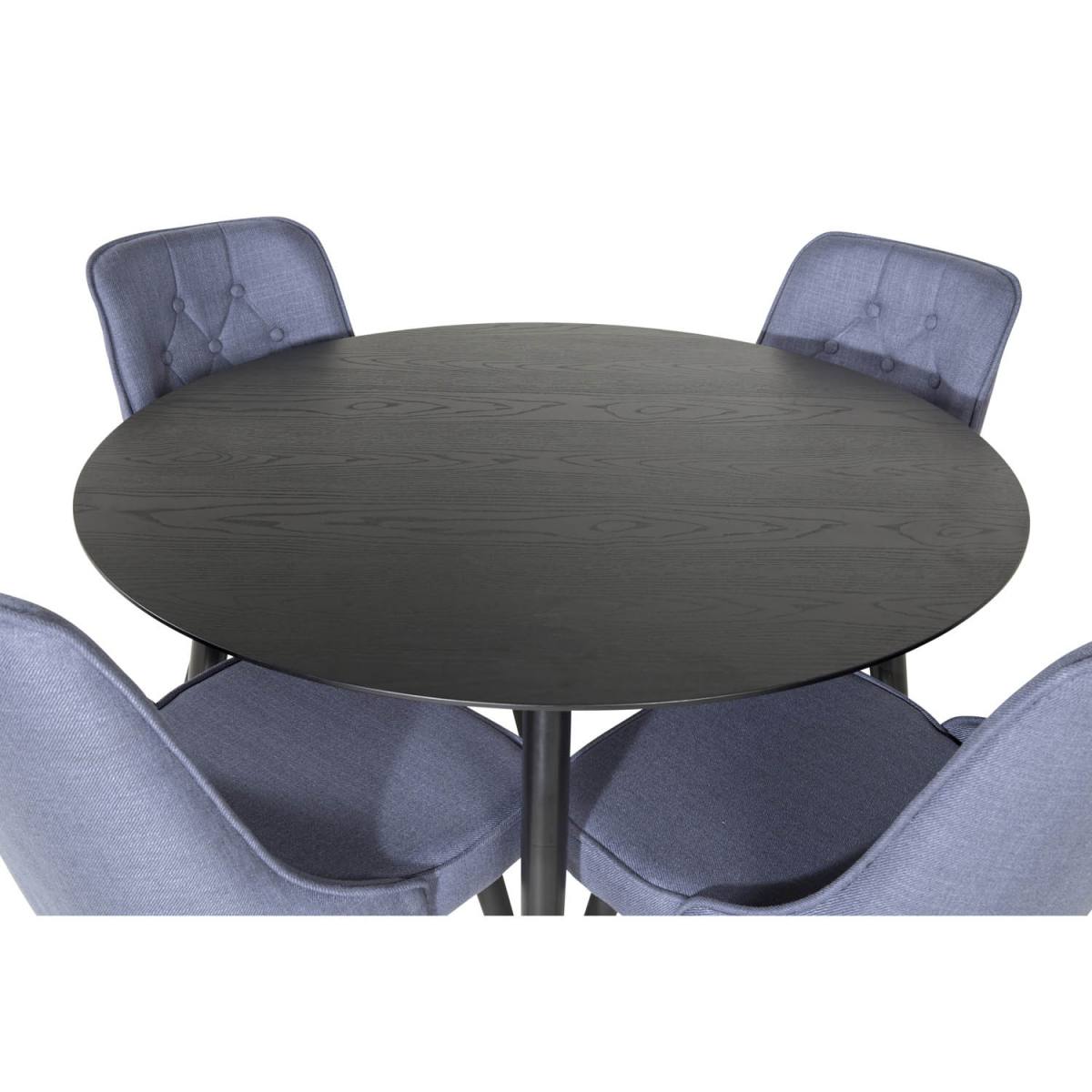 Venture Design Dipp spisebord, rund, produktbillede 3 af 8, Spiseborde hos HomeNordic