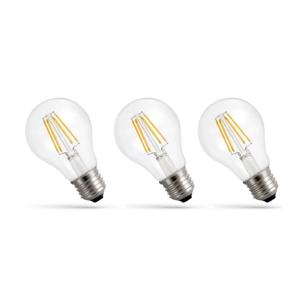 3 stk. E27 7W LED pære, Pærer hos HomeNordic