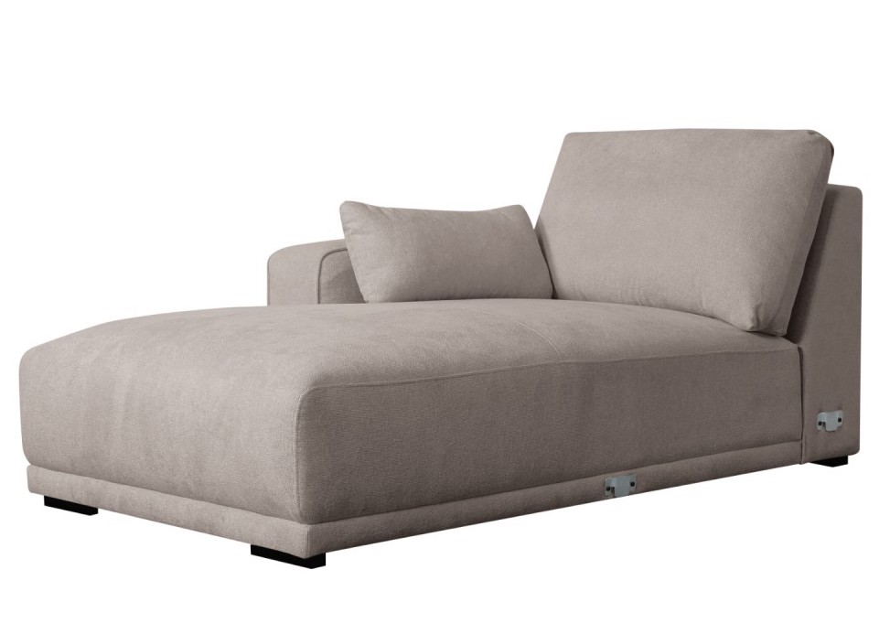 Santa Monica sofa med chaiselong til venstre i sandfarvet møbelstof, produktbillede 9 af 13, Sofaer hos HomeNordic