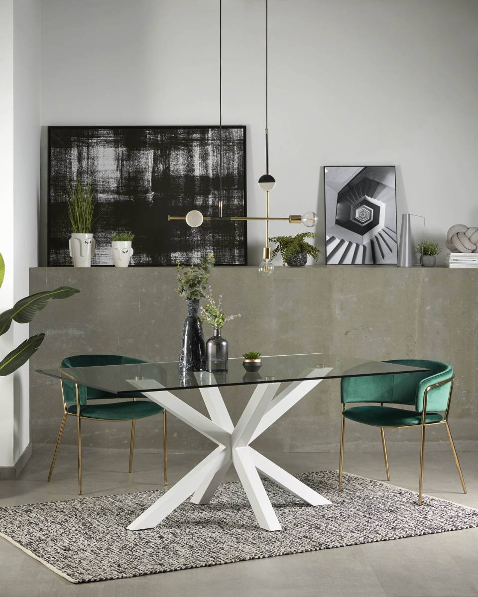 KAVE HOME Argo spisebord, rektangulær, produktbillede 4 af 5, Spiseborde hos HomeNordic