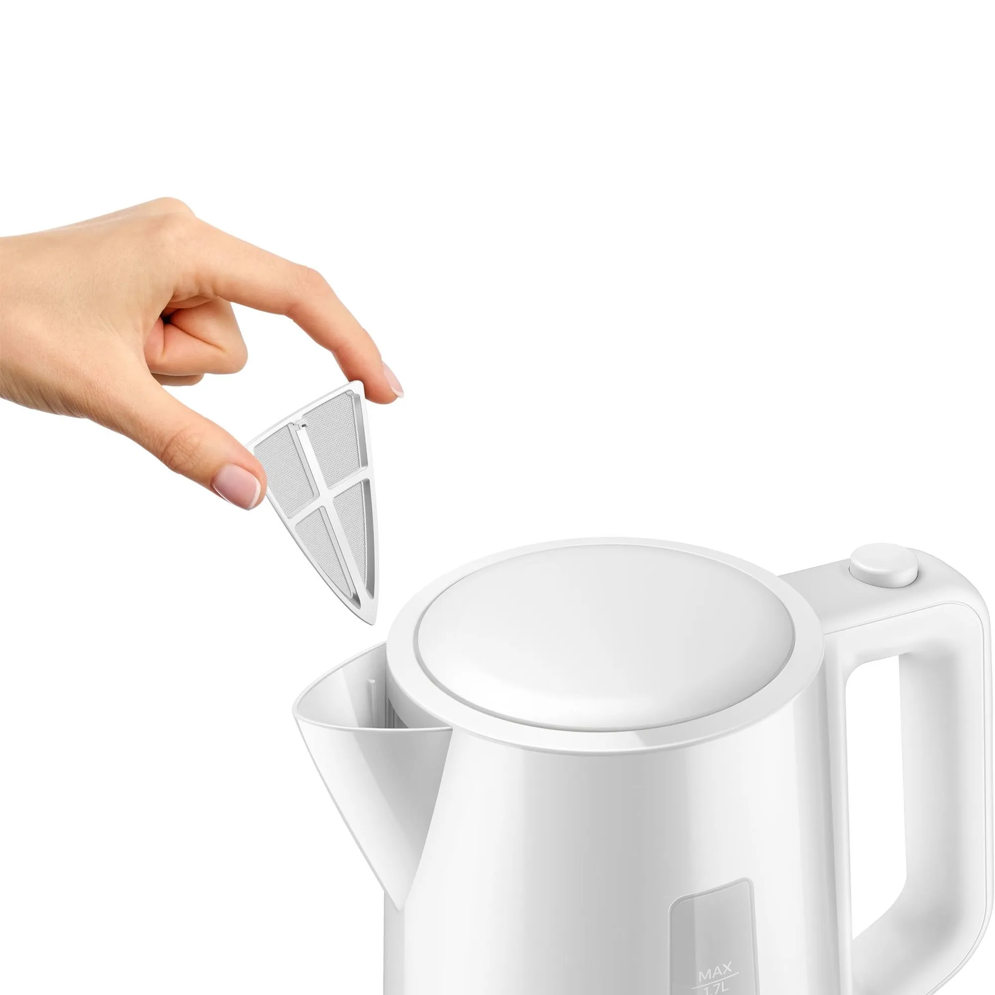 HD9318/00 Series 3000 Kedel, 1,7 liter, hvid, produktbillede 5 af 7, Elkedler hos HomeNordic