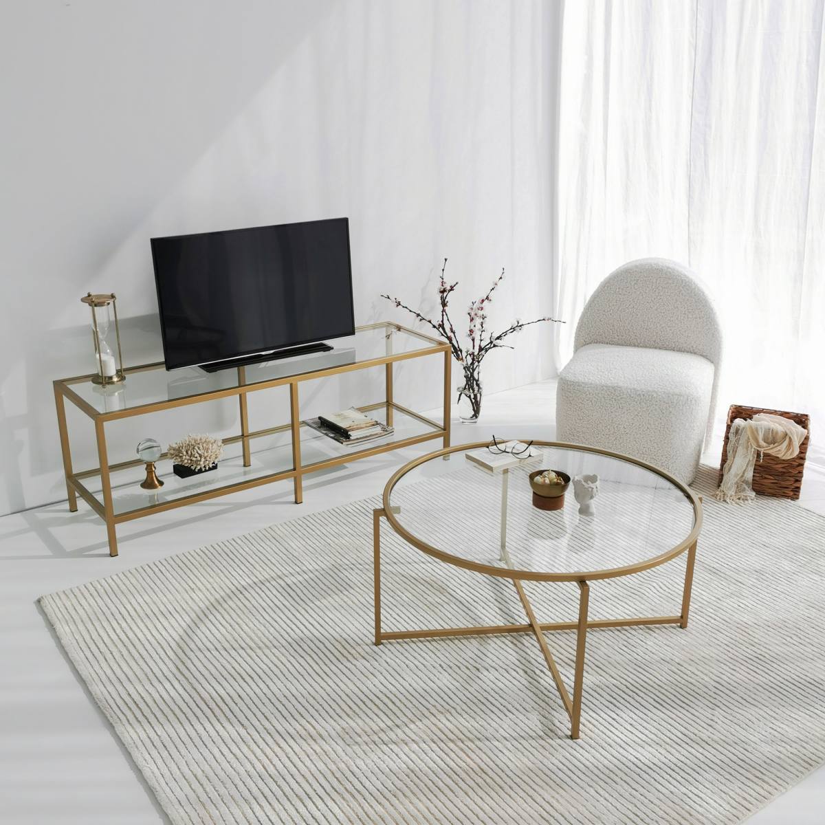 NORDVÄRK Basic TV-bord, m. 1 hylde, produktbillede 9 af 9, TV-borde hos HomeNordic