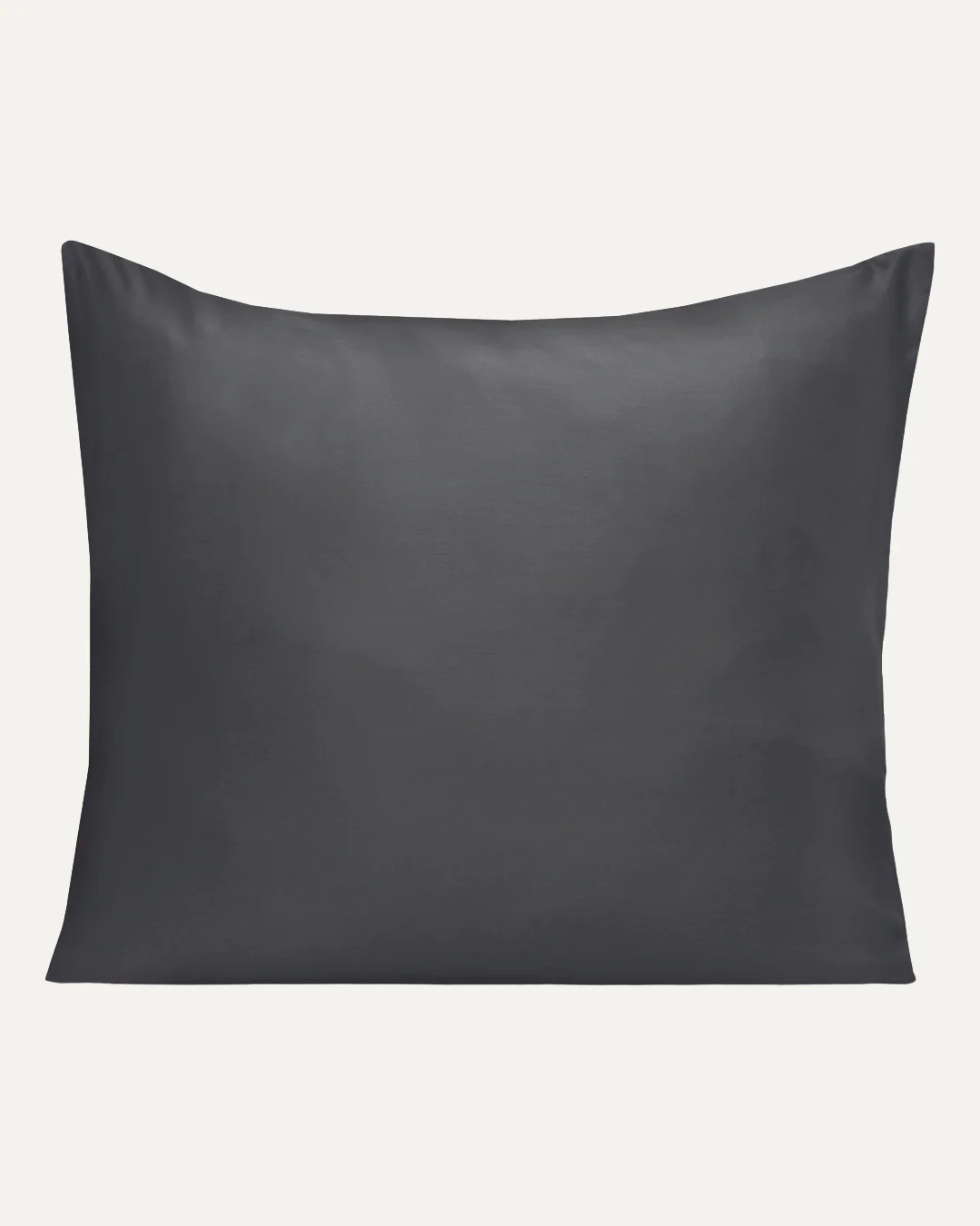 Bambus pudebetræk | Dark grey | 60x63, Sengetøj hos HomeNordic