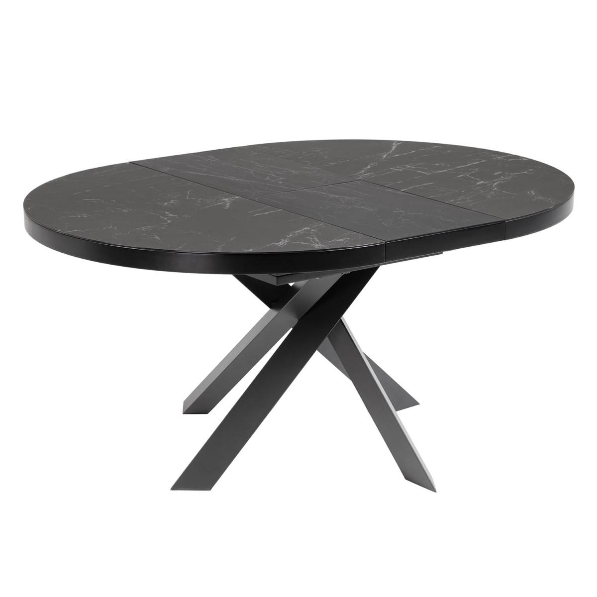 KAVE HOME Vashti spisebord, m. butterflybordplade, produktbillede 2 af 10, Spiseborde hos HomeNordic