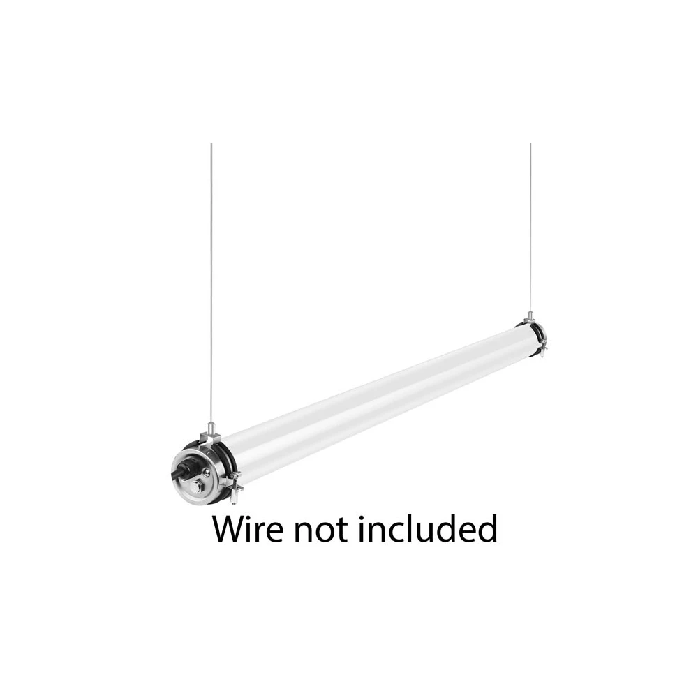 120cm 38W Dura69 LED armatur, gennemfortrådet, LED-armaturer hos HomeNordic